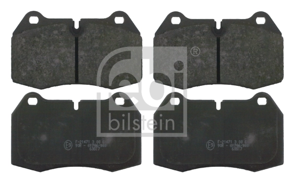 Brake Pad Set, disc brake 16109