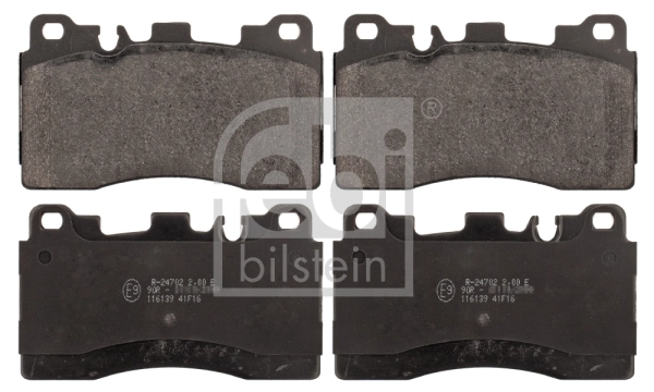 Brake Pad Set, disc brake 116139
