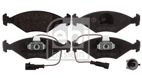 Brake Pad Set, disc brake 116052