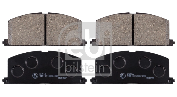 Brake Pad Set, disc brake 16581