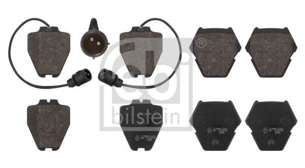 Brake Pad Set, disc brake 16763