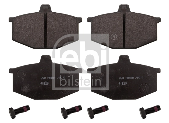 Brake Pad Set, disc brake 116181