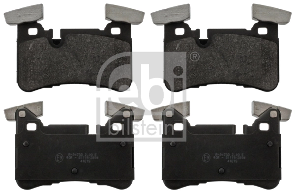 Brake Pad Set, disc brake 116132