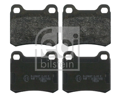 Brake Pad Set, disc brake 16154