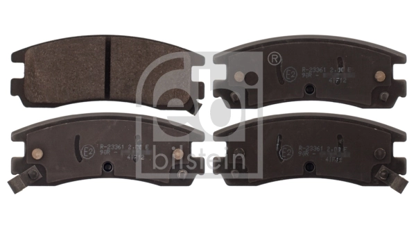 Brake Pad Set, disc brake 116154