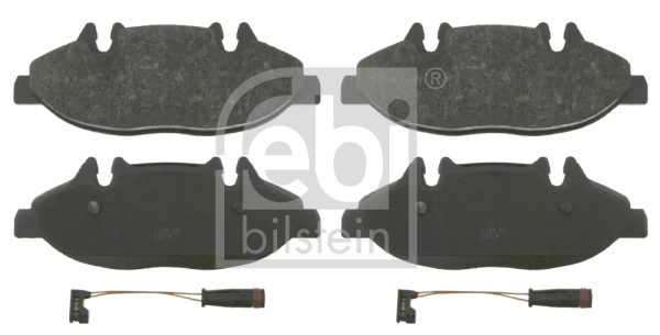Brake Pad Set, disc brake 16487