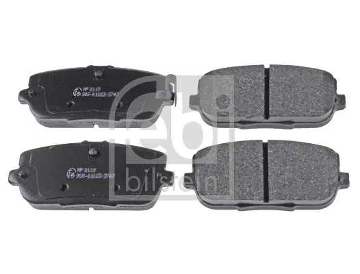 Brake Pad Set, disc brake 116386