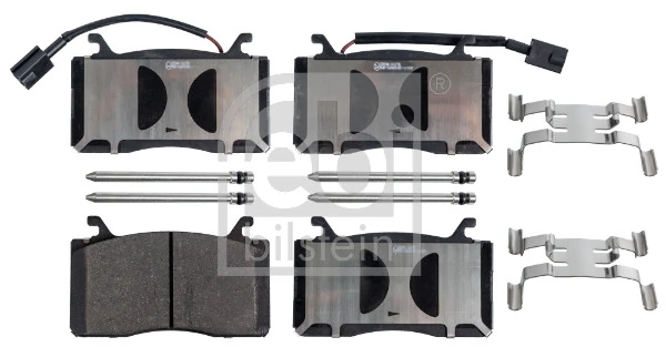 Brake Pad Set, disc brake 116228