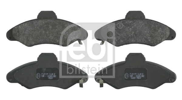 Brake Pad Set, disc brake 16039