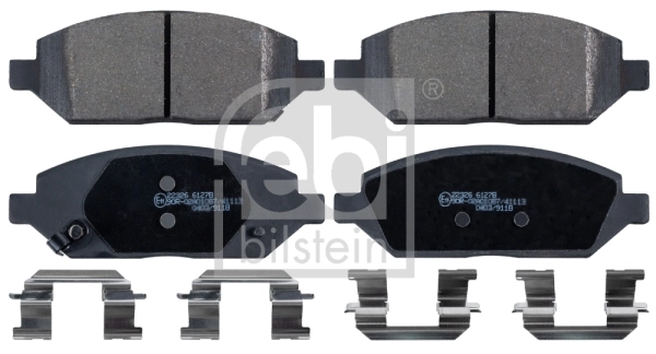Brake Pad Set, disc brake 16974