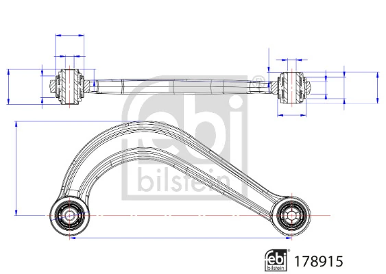 Control/Trailing Arm, wheel suspension 178915