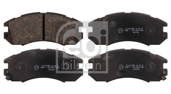 Brake Pad Set, disc brake 16720