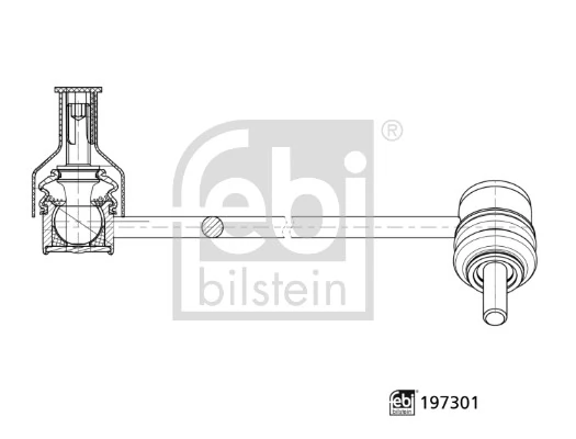 Link/Coupling Rod, stabiliser bar 197301