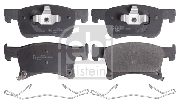 Brake Pad Set, disc brake 16942