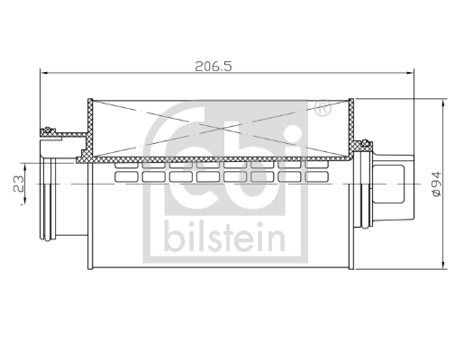FEBI BILSTEIN 172620 Filter, crankcase ventilation