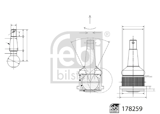 FEBI BILSTEIN 178259 Ball Joint