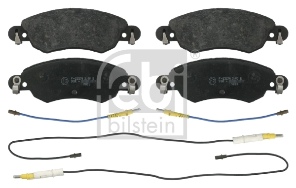 Brake Pad Set, disc brake 16416