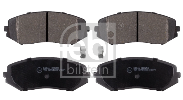 Brake Pad Set, disc brake 16648
