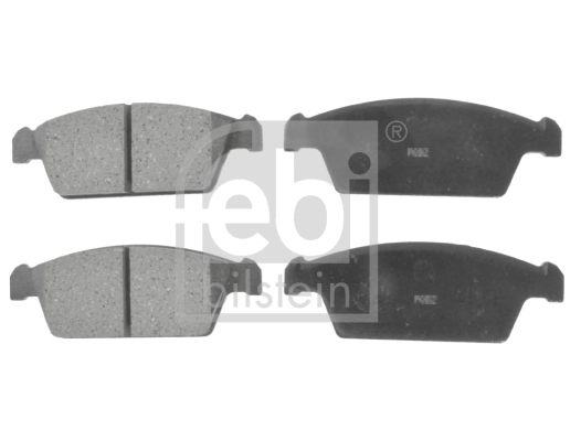 Brake Pad Set, disc brake 170305