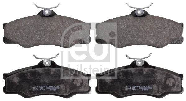 Brake Pad Set, disc brake 16298