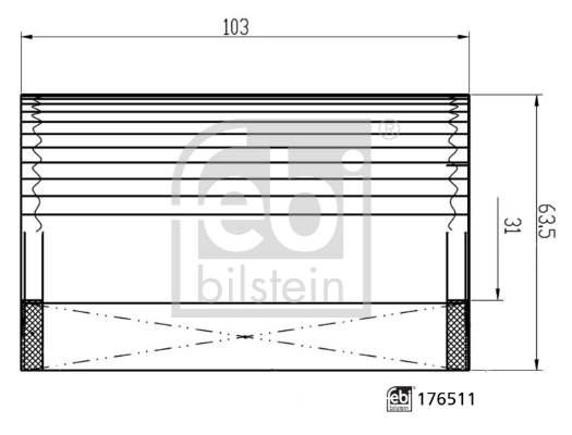 FEBI BILSTEIN 176511 Oil Filter