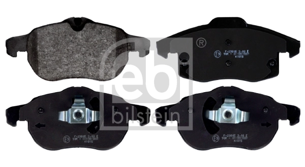 Brake Pad Set, disc brake 116206