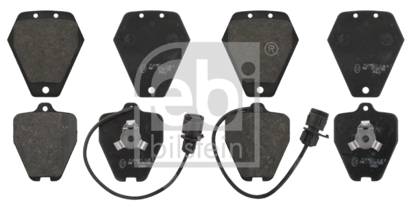 Brake Pad Set, disc brake 16999