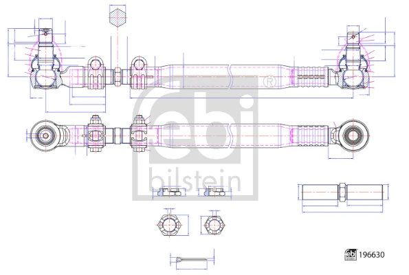 Centre Rod Assembly 196630