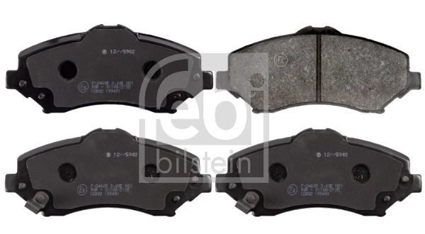 Brake Pad Set, disc brake 116063