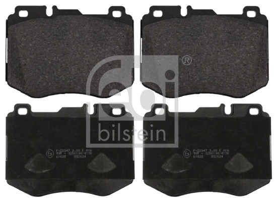 Brake Pad Set, disc brake 16986
