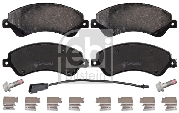 Brake Pad Set, disc brake 16673