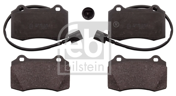Brake Pad Set, disc brake 116010