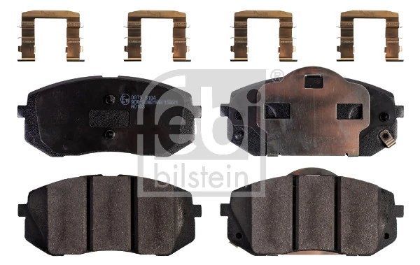 Brake Pad Set, disc brake 116410
