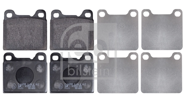 Brake Pad Set, disc brake 16231