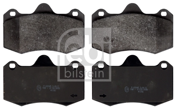 Brake Pad Set, disc brake 116207