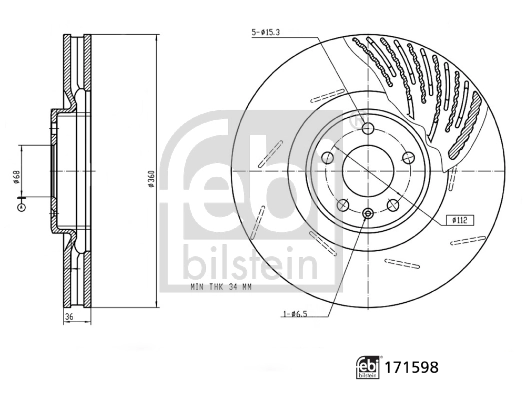Brake Disc 171598