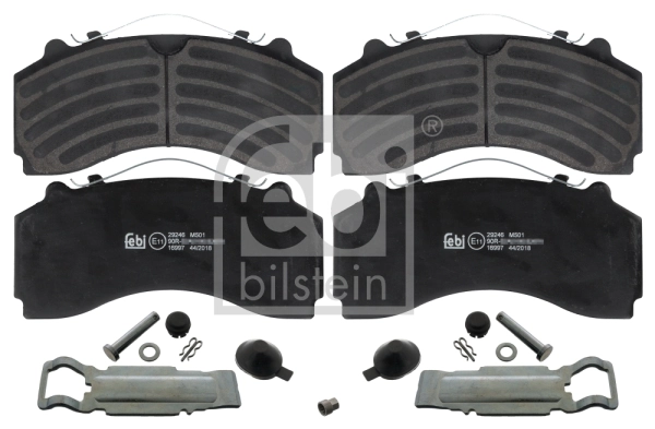 Brake Pad Set, disc brake 16997