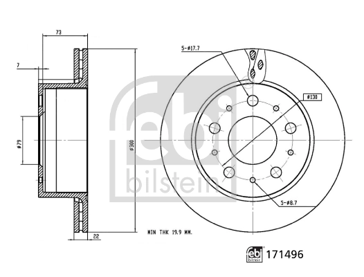 Brake Disc 171496