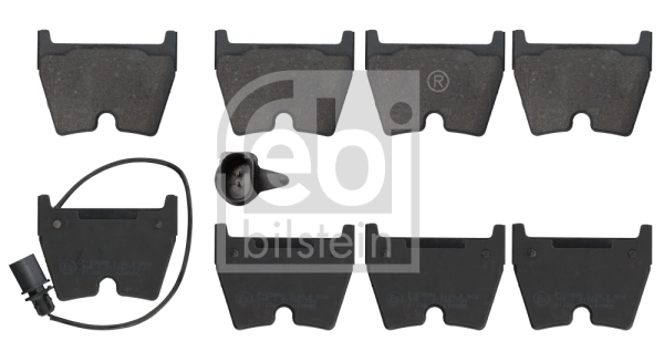 Brake Pad Set, disc brake 116024