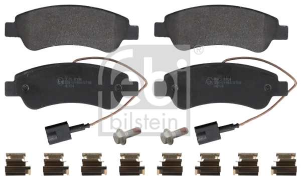 Brake Pad Set, disc brake 16956
