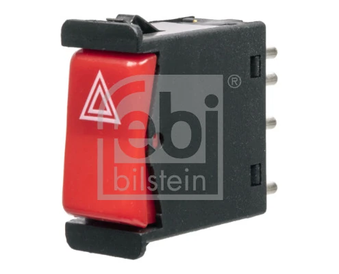 Hazard Warning Light Switch febi Plus 24199