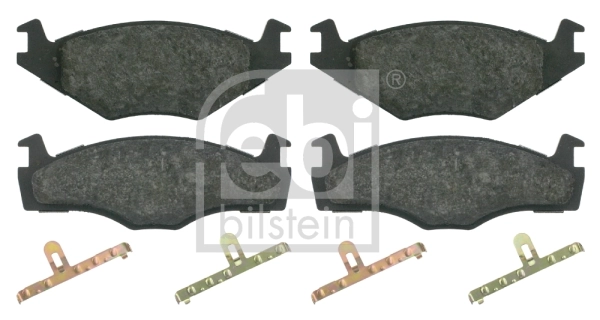 Brake Pad Set, disc brake 16012