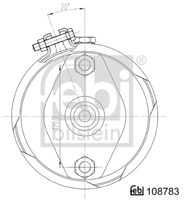 Diaphragm Brake Cylinder 108783