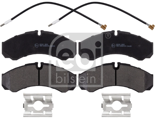 Brake Pad Set, disc brake 116255