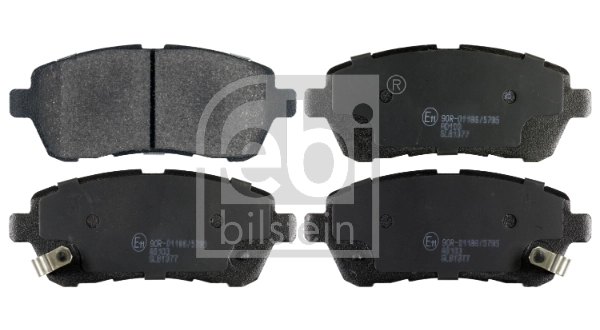 Brake Pad Set, disc brake 170652