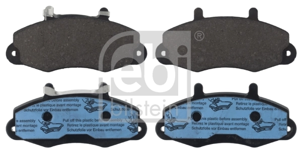 Brake Pad Set, disc brake 116069
