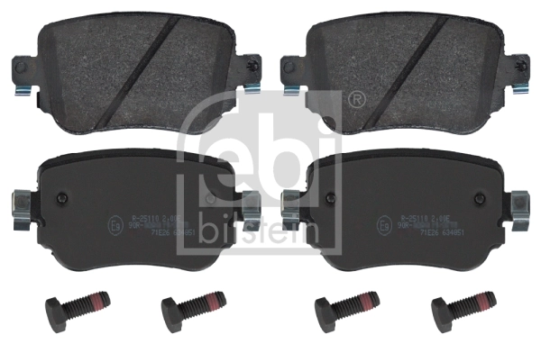 Brake Pad Set, disc brake 16912