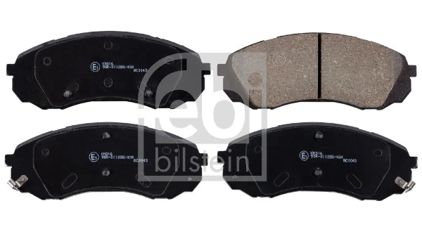 Brake Pad Set, disc brake 170293