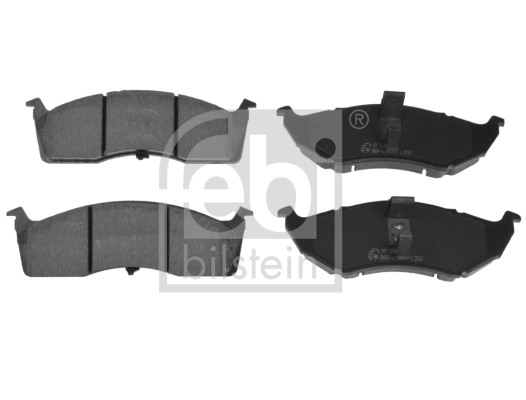 Brake Pad Set, disc brake 116366
