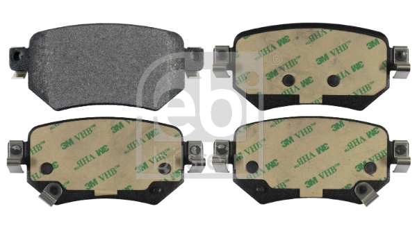 Brake Pad Set, disc brake 170664